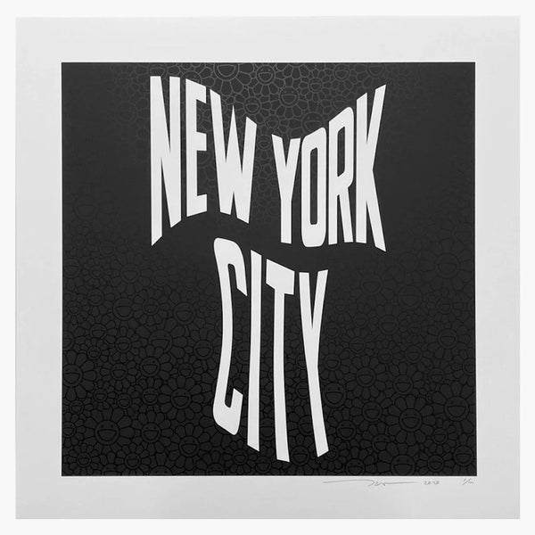 Takashi Murakami Flores de la ciudad de Nueva York floreciendo por la noche (firmada, edición de 100)