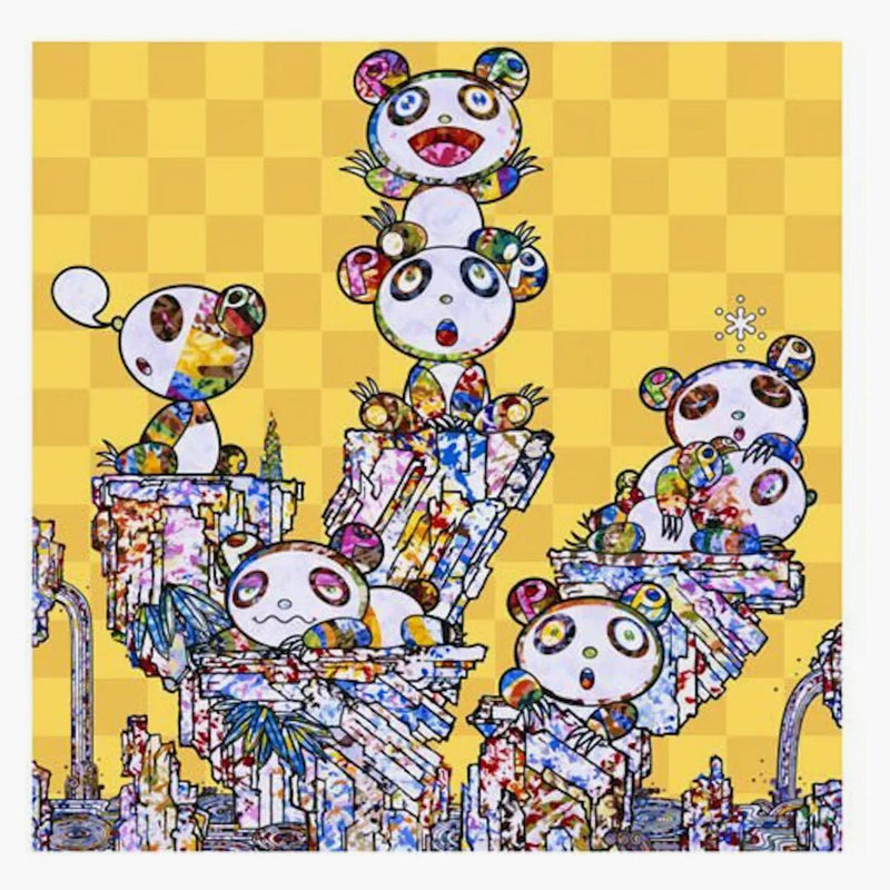 Takashi Murakami Panda Cubs Panda Print (signed, Edition Of 300)