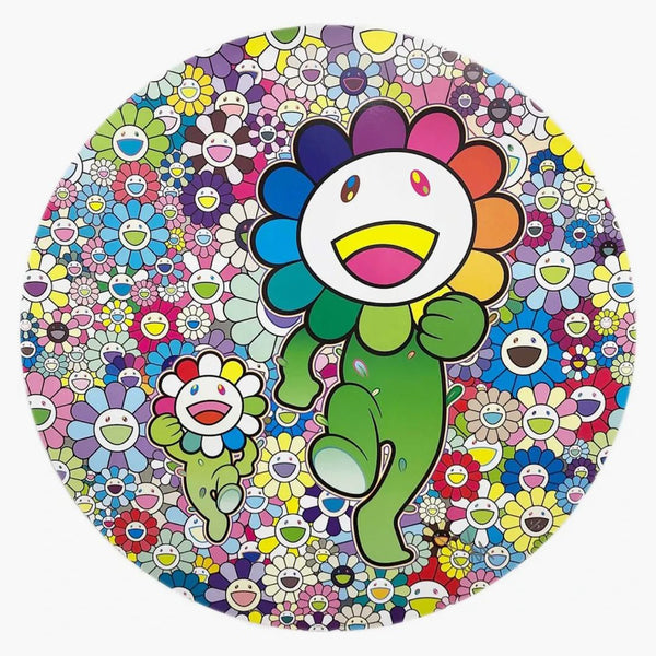 Takashi Murakami Rattata en la impresión de campo de flores (firmado, edición de 300)