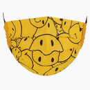 Takashi Murakami Tonari No Smiley-Kun Face Mask Bright Yellow/Black