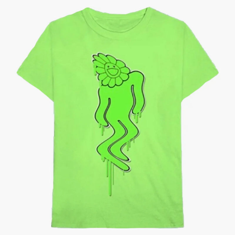 Takashi Murakami X Billie Eilish Melted Blohsh Tee Green