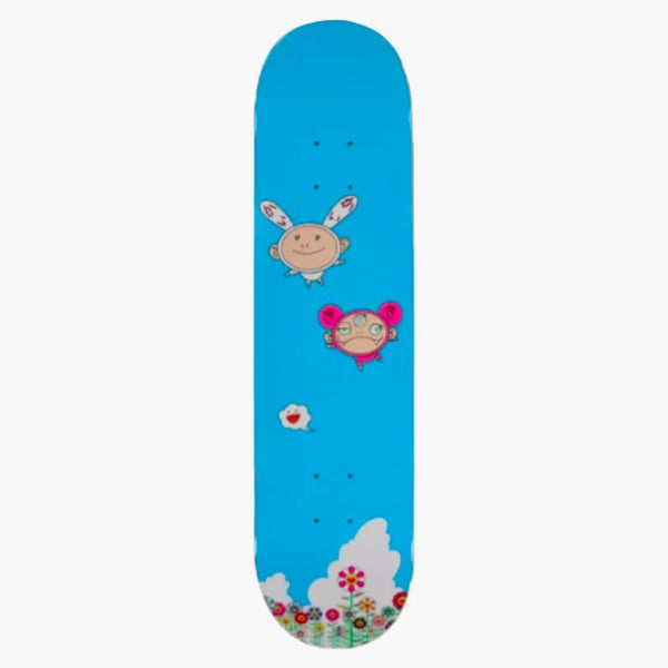 Takashi Murakami Kai Kai Ki Ki Skateboard Deck Blue