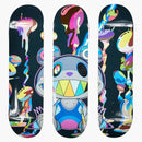 Takashi Murakami X Complexcon Polluted Skateboard Deck (Set of 3) Multicolor