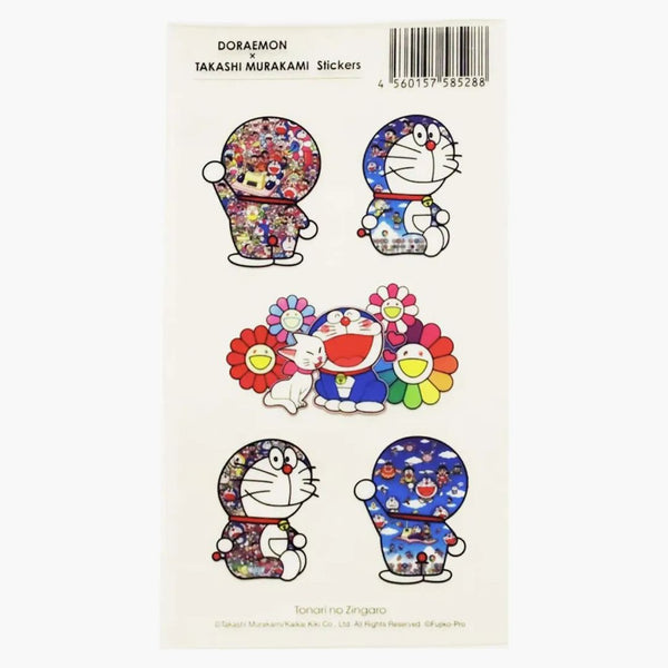 Takashi Murakami X Doraemom B Clear Sticker