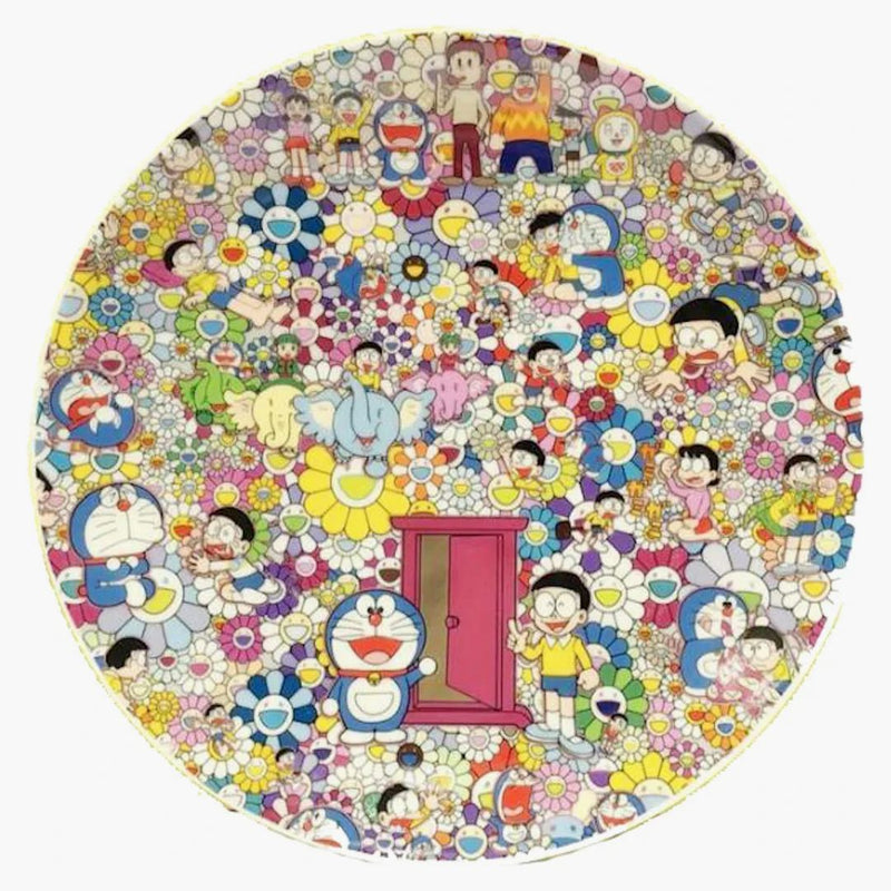 Takashi Murakami x Doraemon Keramic Plate