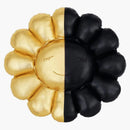 Takashi Murakami X Hikaru Collaboration Flower Plush 30cm Black/Gold