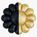 Takashi Murakami X Hikaru Collaboration Flower Plush 30cm Black/Gold