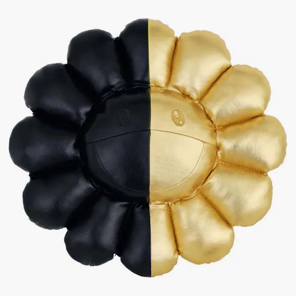 Takashi Murakami X Hikaru Collaboration Flower Plush 30cm Black/gold