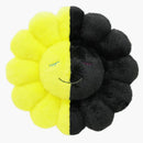 Takashi Murakami x Hikaru Collaboration Flower Plush 30cm Black/Yellow