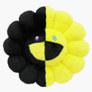 Takashi Murakami x Hikaru Collaboration Flower Plush 30cm Black/Yellow