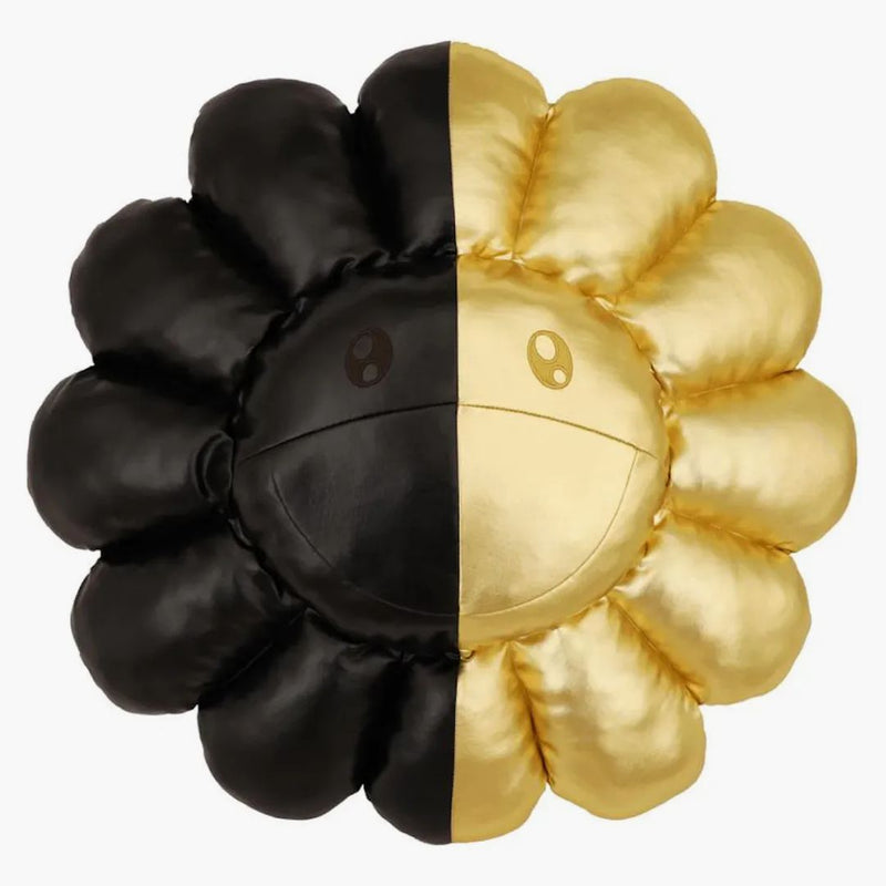 Takashi Murakami x Hikaru Collaboration Flower Plush 60cm Black/Gold