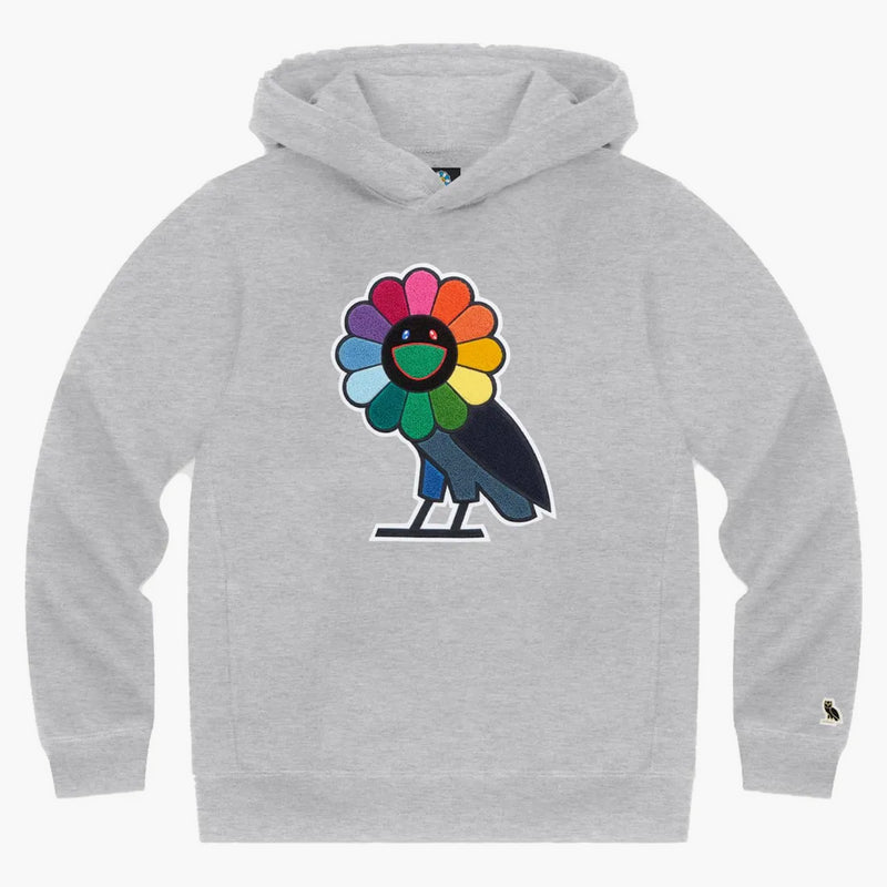 Takashi Murakami x OVO sudadera Heather Gray