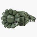 Takashi Murakami x Porter Waist Bag Sage Green
