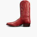 Tecovas Booth Boot Chili's Booth Red Vinyl