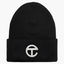 Telfar Beanie Embroidered Black/white