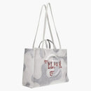 Telfar Large Camo Shopping Bag Heather Grey