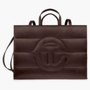 Telfar Large Puff Shopper Chocolate