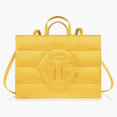 Telfar Large Puff Shopping Bag Yellow