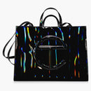 Telfar Large Shopping Bag Black Rainbow