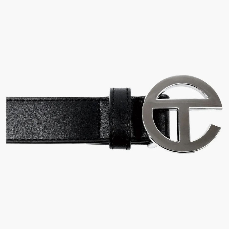 Telfar Logo Belt Black