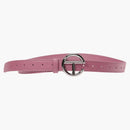 Telfar Logo Belt Silver/corned Beef