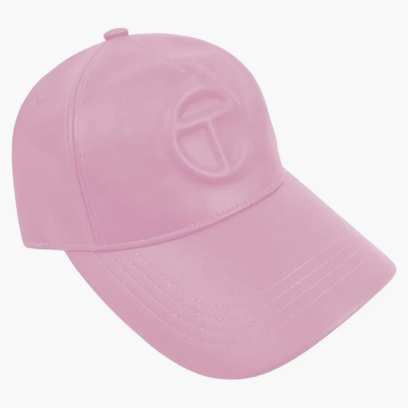 Telfar Logo Embossed Hat Bubblegum Pink