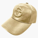 Telfar Logo Embossed Hat Gold
