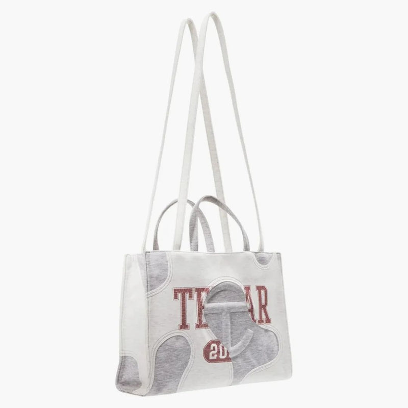 Telfar Medium Camo Shopping Bag Heather Grey