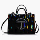 Telfar Medium Shopping Bag Black Rainbow