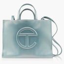 Telfar Medium Shopping Bag Blue Ray