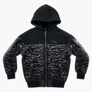 Telfar Moose Knuckles X Telfar Quilted Hoodie Black