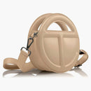 Telfar Round Circle Bag Cream