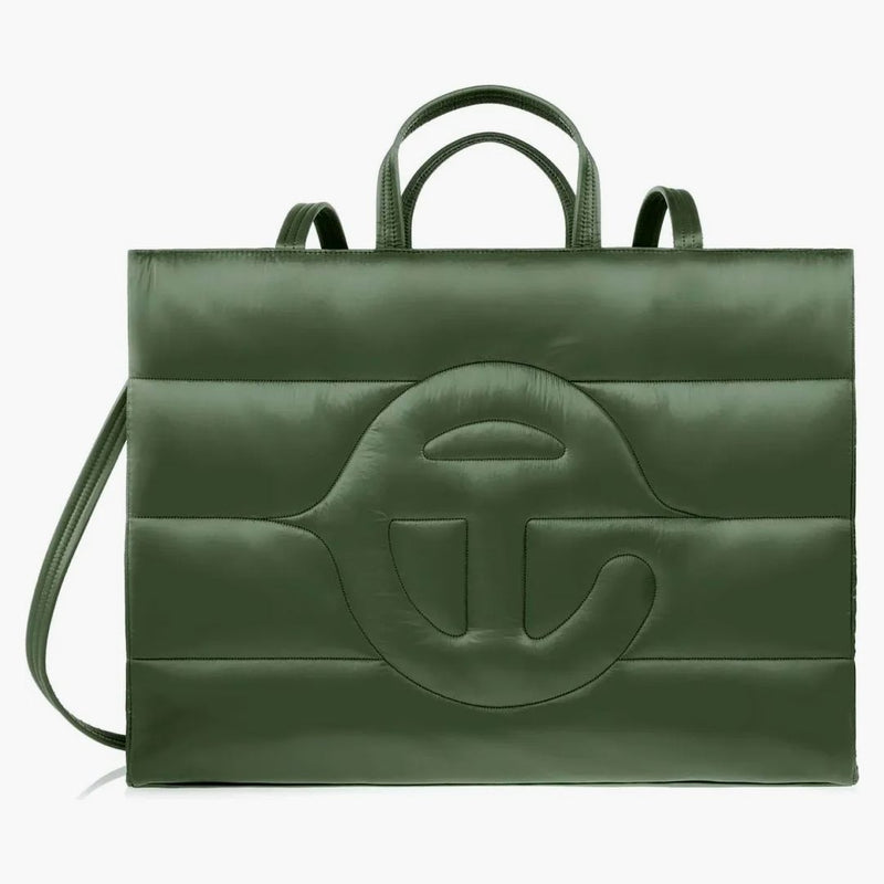Telfar Large Puff Shopper Green