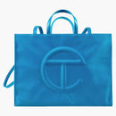 Telfar Shopping Bag Large Cyan