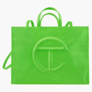 Telfar Shopping Bag Large Highlighter Green