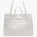 Telfar Shopping Bag Large White