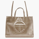 Telfar Shopping Bag Medium Gold