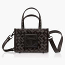 Telfar Small Jacquard Shopper Black Monogram