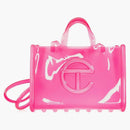 Telfar X Melissa Large Jelly Shopper Clear Pink