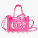 Telfar X Melissa Small Jelly Shopper Clear Pink