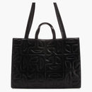 Telfar X Moose Knuckles Quilted Nylon Shopper Tote Large Black
