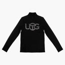 Telfar X Ugg Crystal Logo Mockneck Black