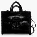 Telfar X Ugg Medium Shopper Crinkle Black