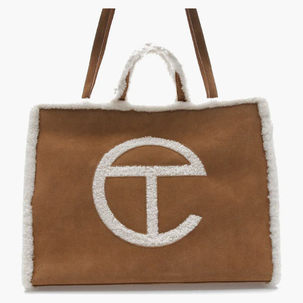 UGG x TELFAR Throw Blanket - Chestnut ＊＄ Torba na zakupy Telfar x Ugg - kup w Hypenedz