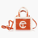 Telfar X Ugg Small Shopper Crinkle Spicy Pumpkin
