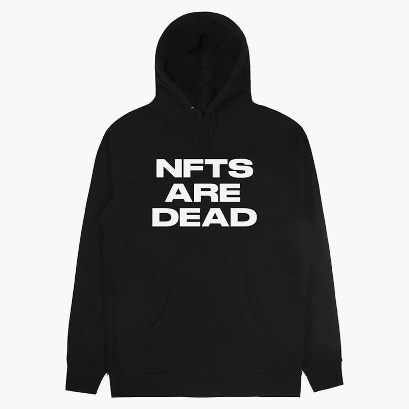 Hundratals nfts är döda hoodie svart
