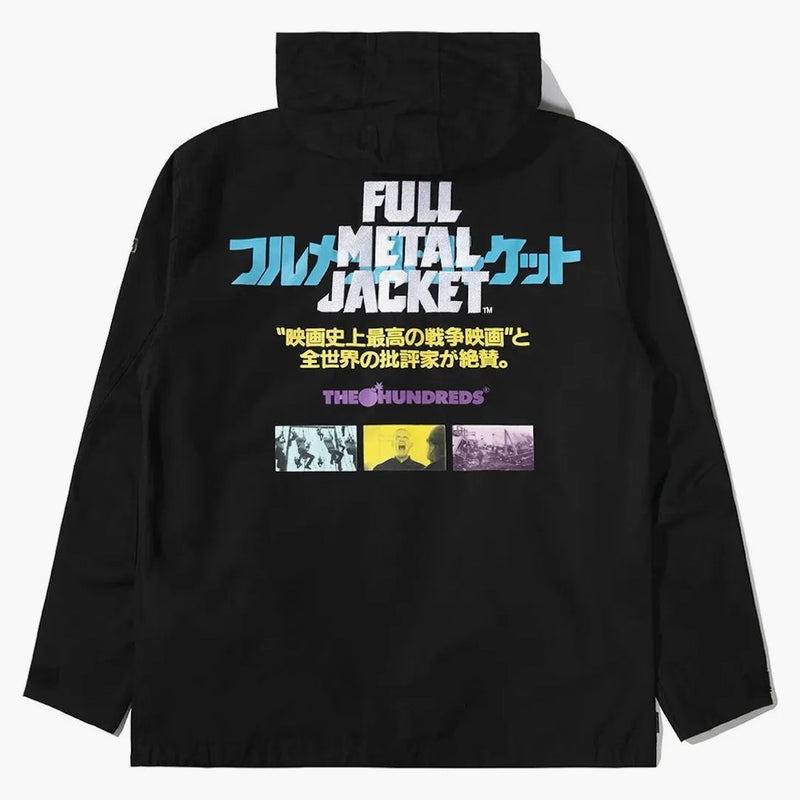 The Hundreds X Full Metal Jacket Joker Anorak Black
