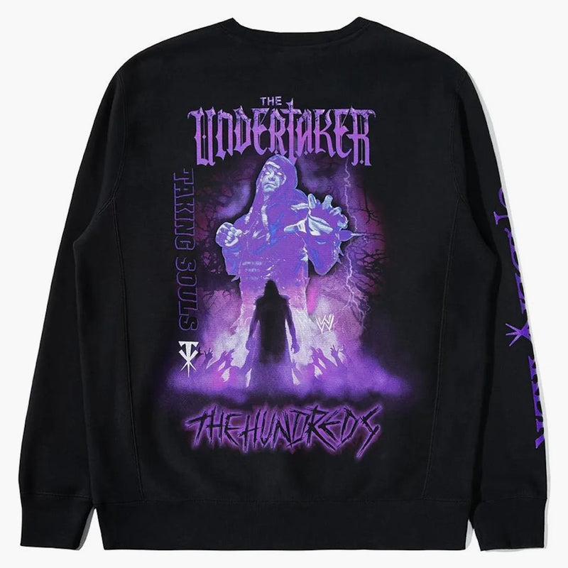 Hundratals X WWE Undertaker Crewneck Black