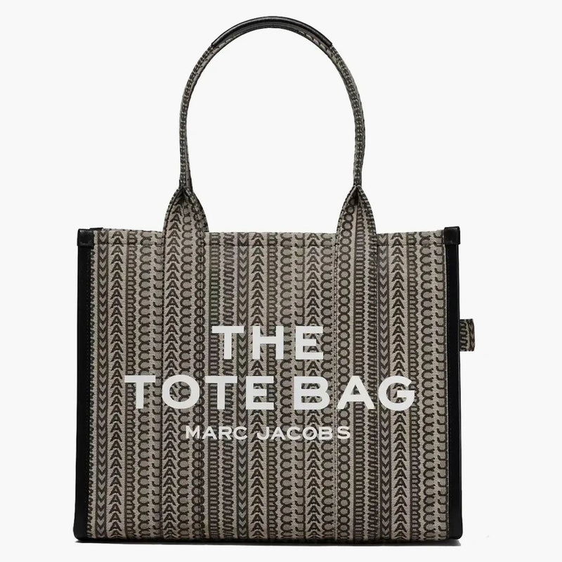 Marc Jacobs Monogram Jacquard Dead Bag Large Brown