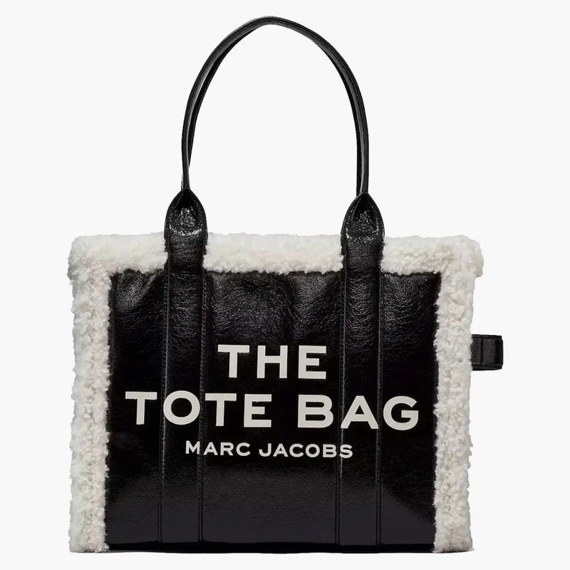 Marc jacobs la borsa morta in pelle assoluta grande nero